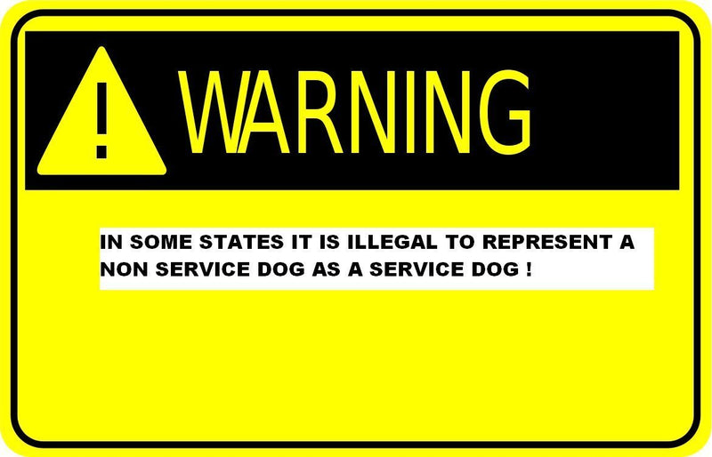 Albcorp Reflective Service Dog Patches with Hook Backing for Service Animal Vests /Harnesses Large (6 X 2) Inch Large 6" x 2" - BeesActive Australia