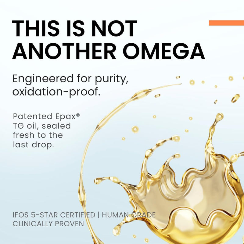 Omega 3 Fish Oil for Dogs – Human Grade, Single Serve Sachets | Norwegian high EPA DHA | Skin & Coat, Shedding & Itchy Skin Relief, Oxidation Protected, Liquid Food Topper