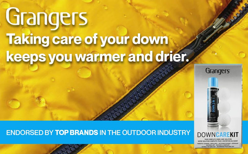 Grangers Down Care Kit with Wash + Repel for Down 2 In 1 (10 oz) and 3 Reusable Dry Balls To Restore Down Loft"