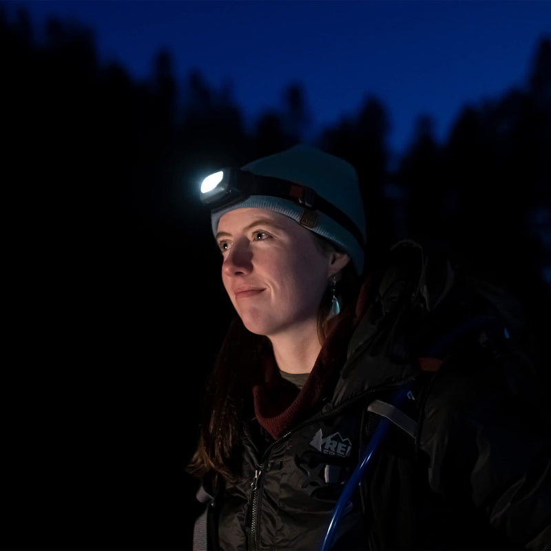 AMPEX Head Lamp - Comfortable, Waterproof Headlamp Rechargeable with Bright LED, 85h Runtime, Red Mode - Outdoor Use, Hiking, Backpacking - 300 Lumens 300L Rechargeable Headlamp