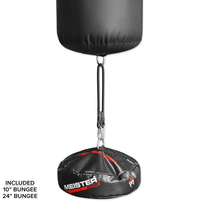 Meister Anker Double-End Boxing Heavy Bag Floor Anchor ANKER w/ 10" & 24" Bungees