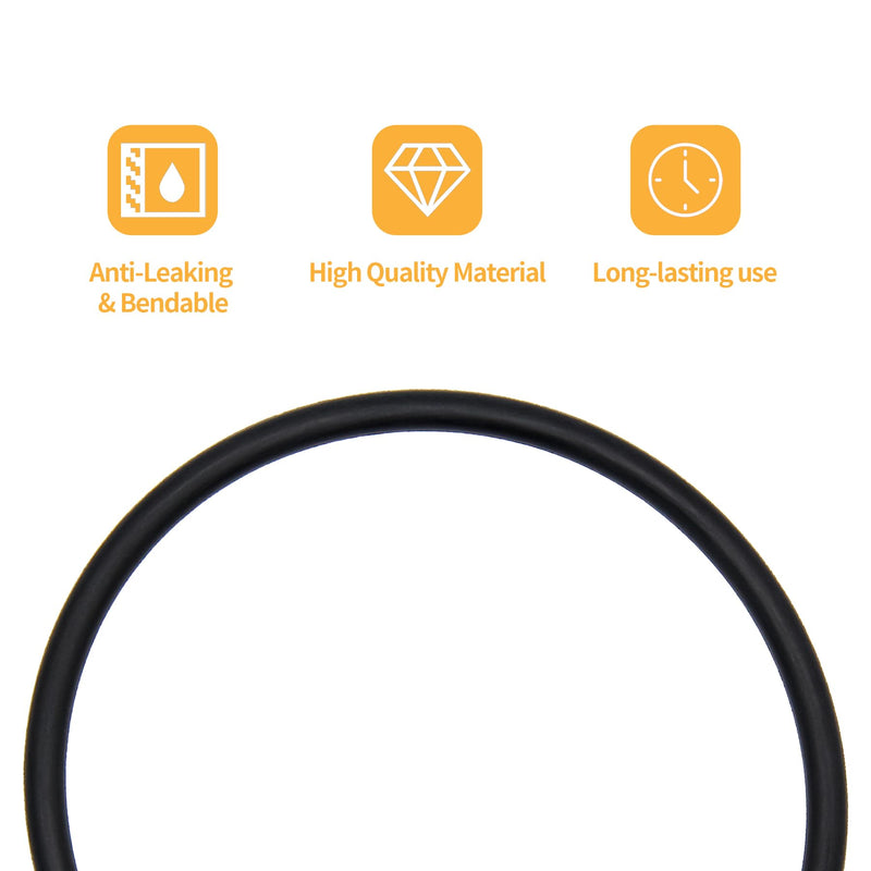R0586300 Large Collar Tri-Lobe O-Rings Fit for Zodiac Nature 2 Fusion, Fusion Soft, Inground, Vision Aboveground, Vision Pro above Ground (4PC) - BeesActive Australia