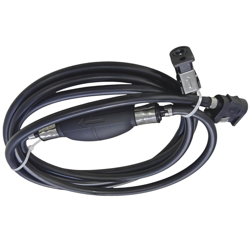 1/4 IN 10FT Fuel Line with Connector and Primer Bulb for Yamaha Marine Outboard RVs Fueltank - BeesActive Australia