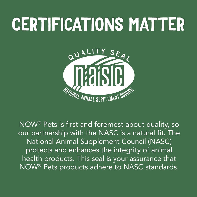 Now Pet Health, Immune Support Supplement, Formulated for Cats & Dogs, NASC Certified, 90 Chewable Tablets (Pack of 2) 90 Chewables (Pack of 2)