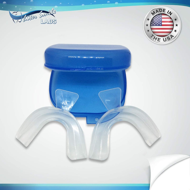Teeth Whitening Trays - BPA Free - Thin Moldable Mouth Trays Form Perfectly to Each Tooth (4 Trays) - BeesActive Australia