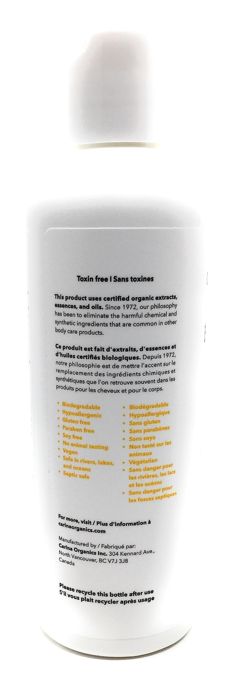 Carina Organics Baby Bubble Bath - BeesActive Australia