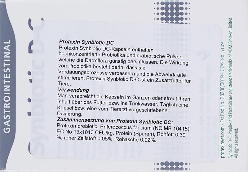 Pro-Kolin Advanced for Dogs Pro-Kolin Advanced for Dogs 60ml & Synbiotic D-C Daily probiotic and prebiotic capsules for dogs and cats (Pack of 1, 50 Capsules)