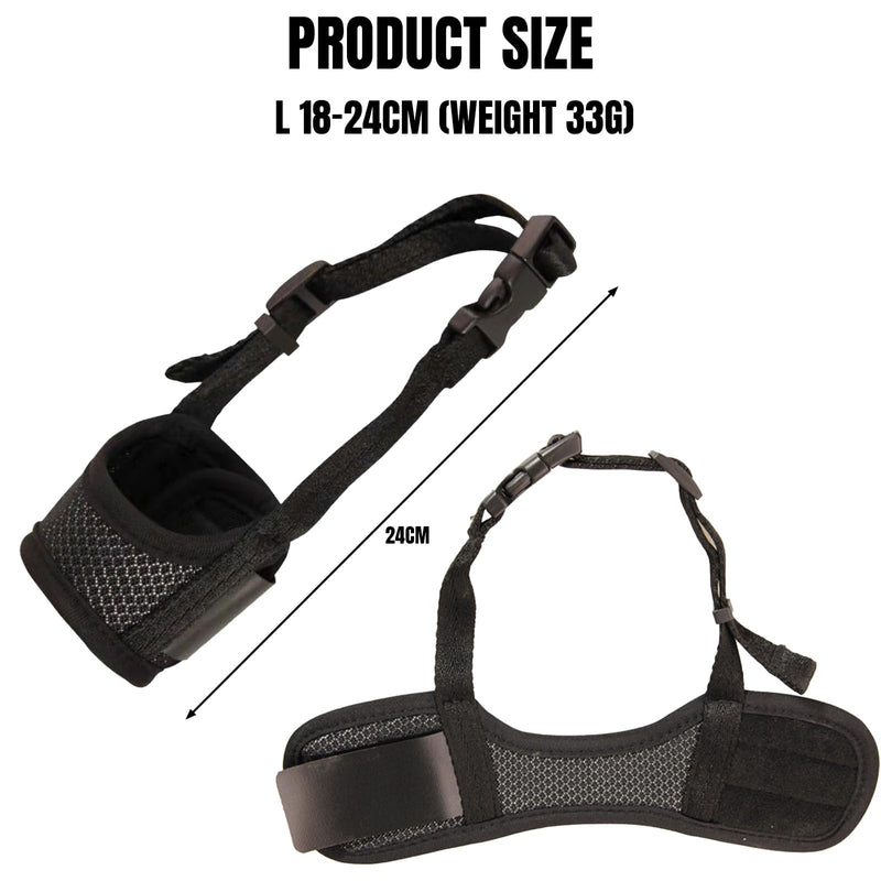 Thoquene Dog Muzzle, Adjustable Strap Large Dog Muzzle - BeesActive Australia