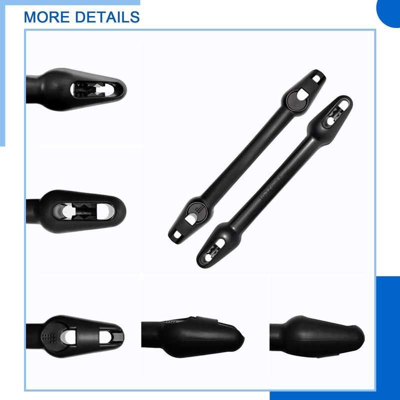 Dock Line EPDM Boat Mooring Snubber (Set of 2 Pack) for 3/8"-7/16" - UV Resistant Shock Absorber to Prevent Line Breakage, Reduce Noise & Protect Boat Cleats 3/8"-7/16"