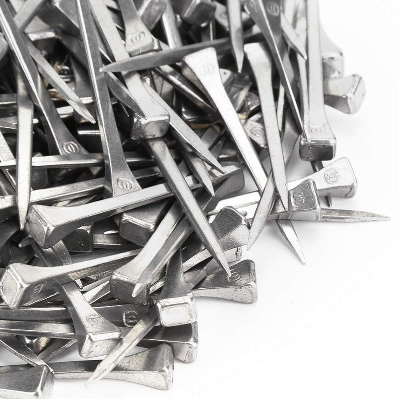 Horseshoe Nail Kit, 5.4cm/2.13inch 250PCS E6 Horse Using Hoof Nails Steel Hoof Peg Securing Firmly Horse Tool Accessory for Horse Training Equestrian Sports - BeesActive Australia
