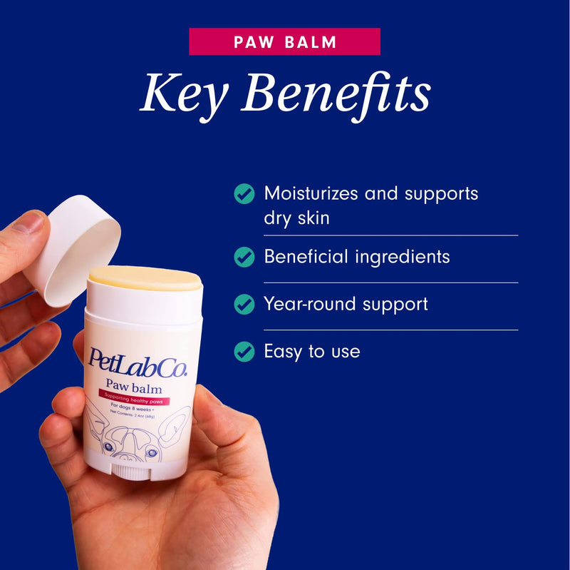 PetLab Co. – Paw & Ear Bundle: Support Ear Hygiene & Health With Our Dog Ear Drops. Expertly Formulated For Moisturized, Healthy Ears 4 Ounces & Dog Paw Balm To Support & Moisturize Dry Paws 2.4 Ounce - PawsPlanet Australia