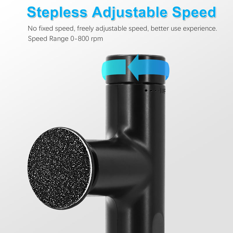Electric Callus Remover for Feet Rechargeable, Adjustable Speeds, Powerful Electric Foot Callus Remover Foot Sander Heel Grinder Pedicure File Tools, FCR-6 - BeesActive Australia