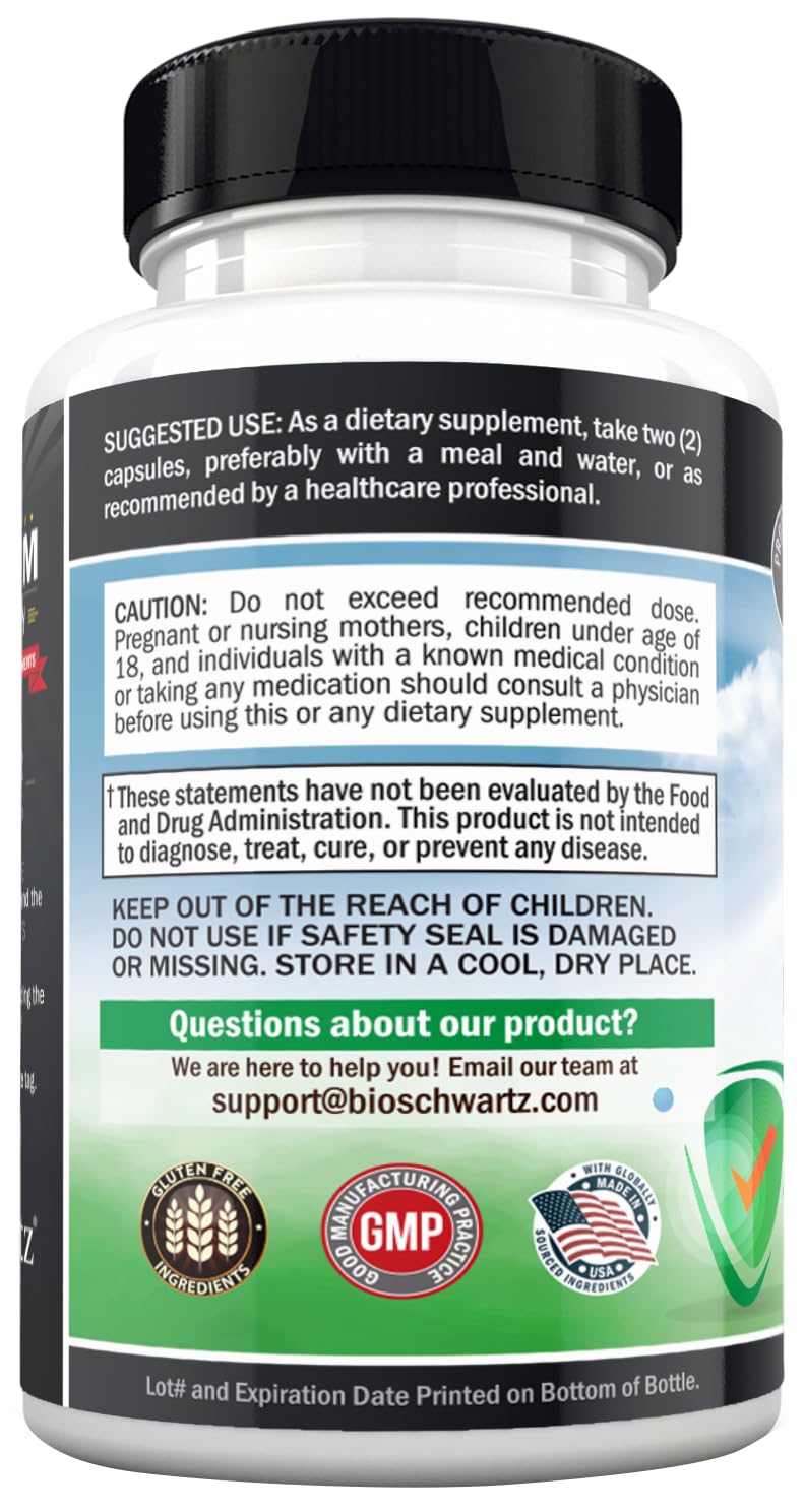 Immune Support Supplement with Zinc Elderberry Vitamin D 5000 IU, 120ct | Vitamin C, Turmeric, Ginger, Goldenseal Immunity Vitamins for Adults Women & Men - Gluten-Free, Non-GMO, Third Party Tested