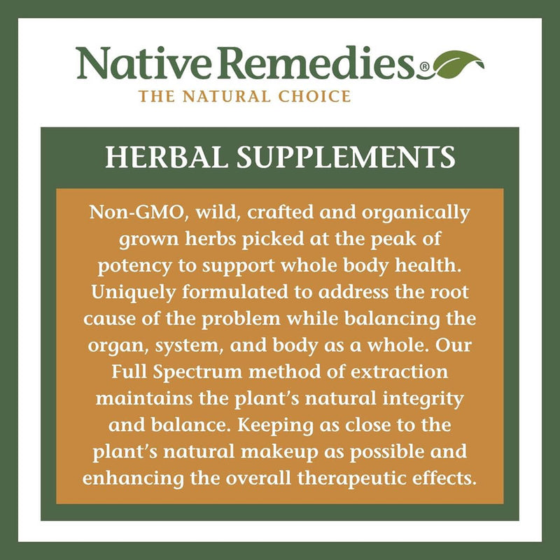 Native Remedies PureCalm - All Natural Herbal Supplement Promotes Feelings of Calm During Times of Pressure, Stress or Nervous Tension - 59mL 2 Fl Oz (Pack of 1)