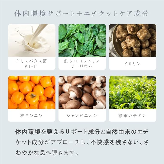 Deoral Etiquette Supplement Deo Attack Green Tea Polyphenol Champignon 30 days supply - BeesActive Australia