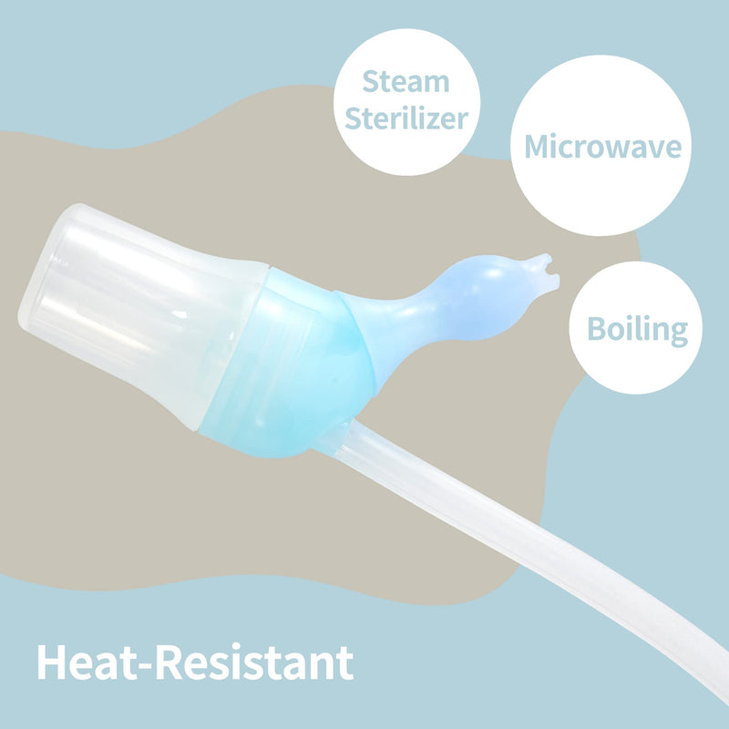 Pigeon Baby Nasal Aspirator with Silicone Rubber Nose Nozzle, Comes with an Exclusive Case - BeesActive Australia