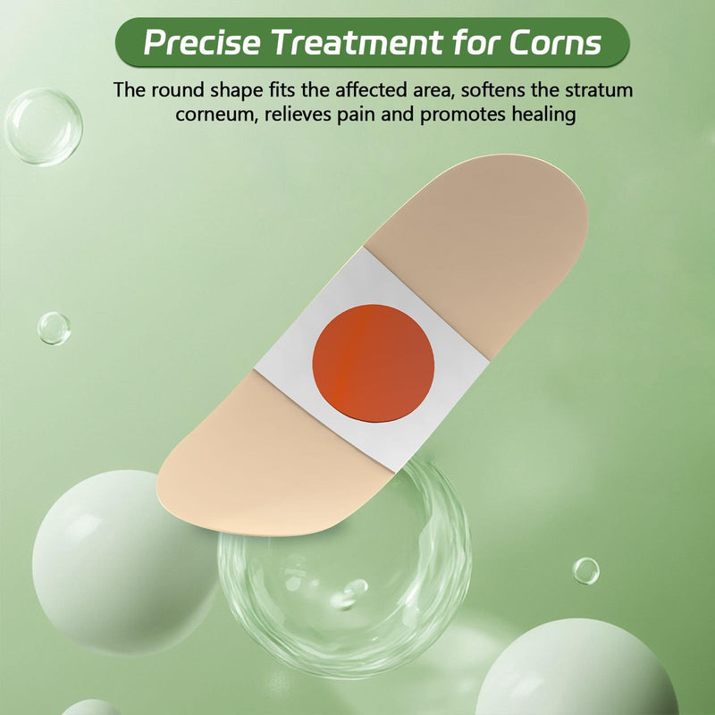 Corn Removers Pads for Feet & Toes - 40% Salicylic Acid Extra Strength Treatment, Maximum Adhesive Medicated Patches with All Day Protection - 30 Count 30 Count (Pack of 1) - BeesActive Australia