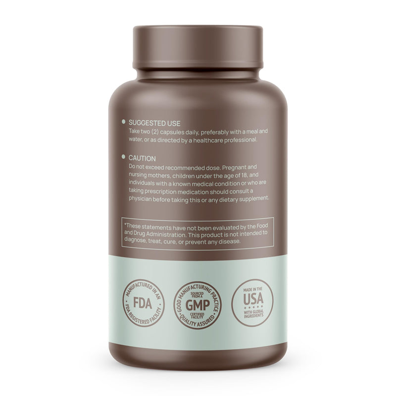 HMS Nutrition Calcium, Magnesium, Vitamins D3 + K2 for Bone Health, Immune Support, Bones & Teeth Calcium Supplement for Women & Men, Non-GMO, Gluten-Free, 120 Capsules