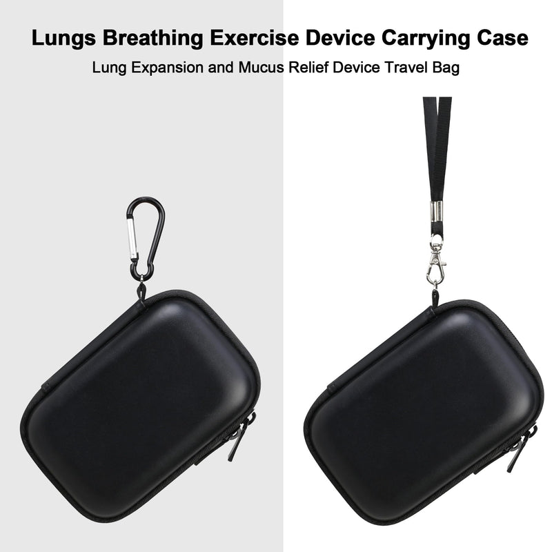 Carrying Case for Lungs Breathing Exercise Device, Lung Expansion and Mucus Relief Device Travel Bag, Portable Expiratory Breathing Exerciser Breathing Trainer for Lung Cleanse Storage Bag - BeesActive Australia