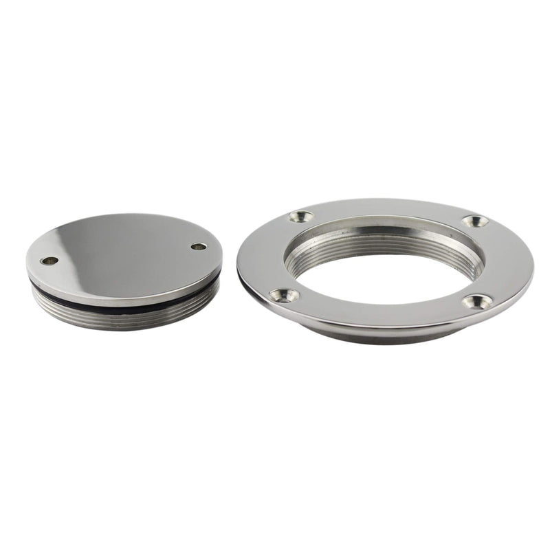 keehui Marine 316 Stainless Steel 3inch/4inch Inspection Deck Plate W/Screws for Boat 3IN - BeesActive Australia