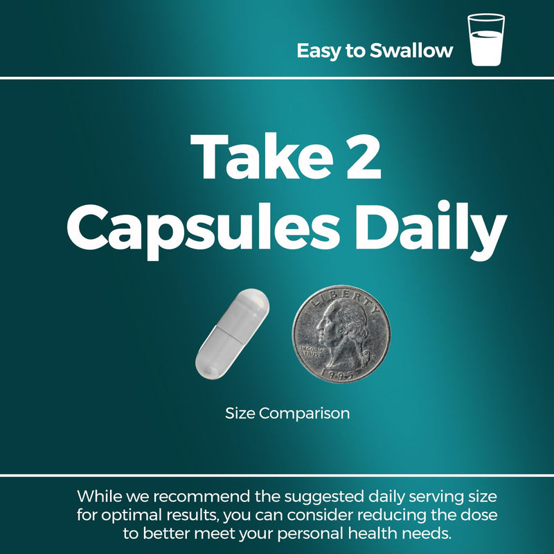 EDTA Capsules 1500mg with Zeolite 98% and Milk Thistle, 120 Pills, Non-GMO & Gluten Free Calcium Disodium EDTA Supplement