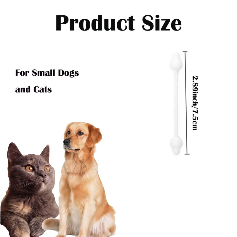 110 Pcs Dog Ear Cleaner Cotton Buds for Dogs Cat Ear Cleaner Tool Gourd Shaped Swabs Cotton Sticks for Pet's Ear - PawsPlanet Australia