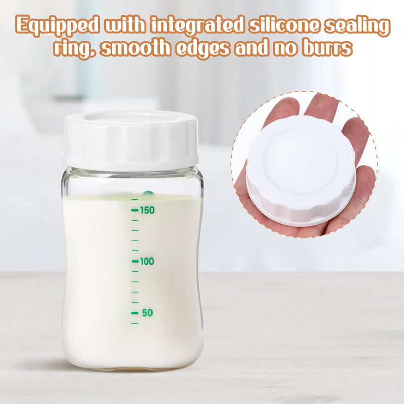 ERINGOGO 8 Pcs Bottle Cap Milk Bottle Replacement Caps Storage Caps Lids Bottle Sealing Discs Essentials Bottle Sealing Caps Milk Bottle Replacement Lids - BeesActive Australia