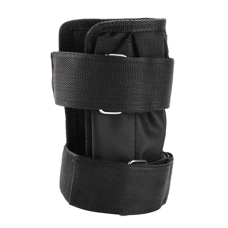 Weighted Wrist and Ankle Bands, 1 Pair Adjustable Ankle Wrist Weight Straps, Leg Arm Hand Cuff Weights with Empty Pocket for Steel Plates(Not Included) Maximum 11lbs, Training - BeesActive Australia