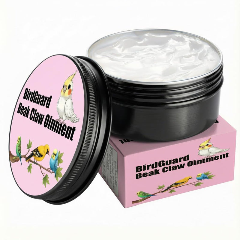 XANADU Bird Beak Oil & Feet Ointment, BirdGuard Balm for Parrot Beak Care & Cracked Claws, Moisturizing Relief for Dry Beaks & Skin, Budgies & Cockatiels