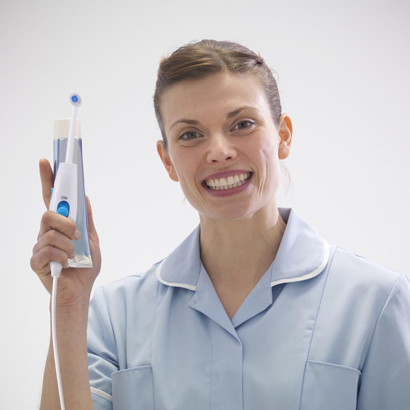 Replacement Hose and Handle Parts Compatible with Waterpik Water Flosser WP-100 WP-300 WP-660 WP-900 Series Oral Irrigator, Plastic Handle, Oral Hygiene Accessories (Slide Switch) Slide Switch - BeesActive Australia