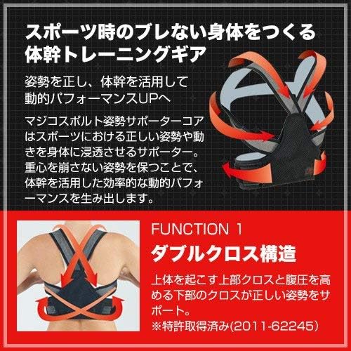Nakayama Style Magic Sport Posture Supporter Core M - BeesActive Australia
