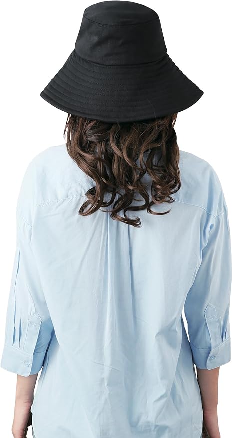 COOL Foldable UV Sun Shade Hat, Ultraviolet Large, S (Black) - BeesActive Australia