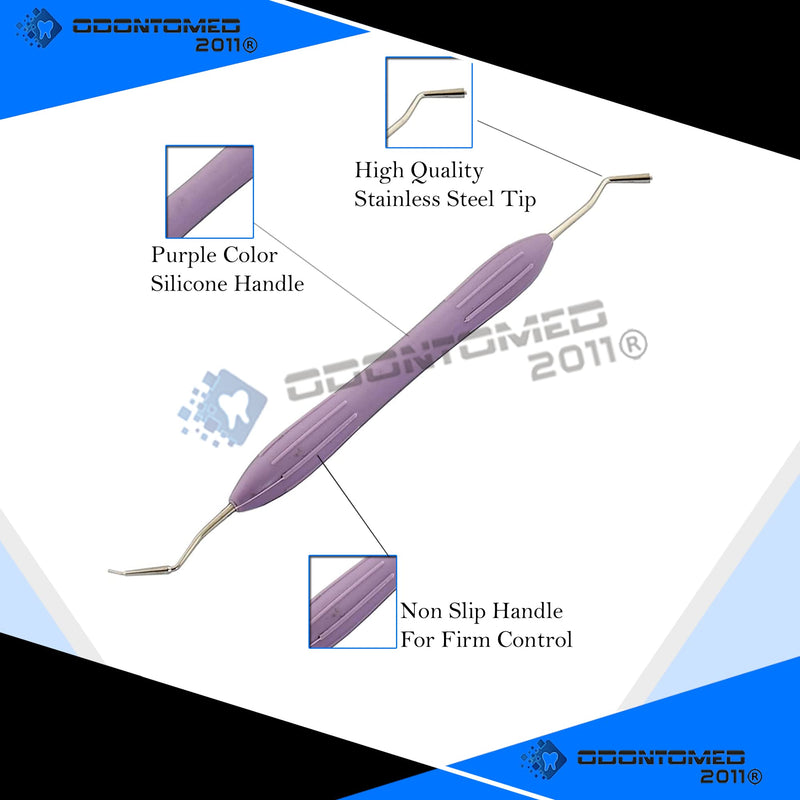 OdontoMed2011 Silicone Handle Dental Composite Filling Instruments Kit 5pcs Tools DN-2285 ODM - BeesActive Australia
