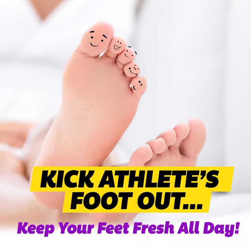Silka Ultimate Foot Care Kit, Athlete's Foot Spray 4.6 Oz, Ringworm & Jock Itch Cream 1 Oz, Toenail Fungus Treatment 0.45 Fl Oz & Foot Powder 6 Oz, Solution for Athlete’s Foot, Nail Fungus & Foot Odor