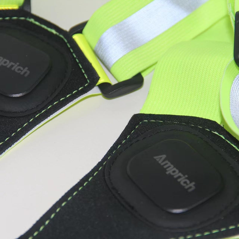 LED Reflective Running Vest,High Visibility Reflective Running Gear,Rechargeable Light Up Running Vest for Walking Running Cycling,Adjustable for Men Women Kids