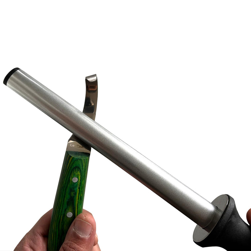 Hoof Knife Sharpener, Farrier Tool with Fine Diamond Grit Coated 8 Inch Honing Rod, Farrier Knife Sharpener for Sharpening Hoof Knives - BeesActive Australia