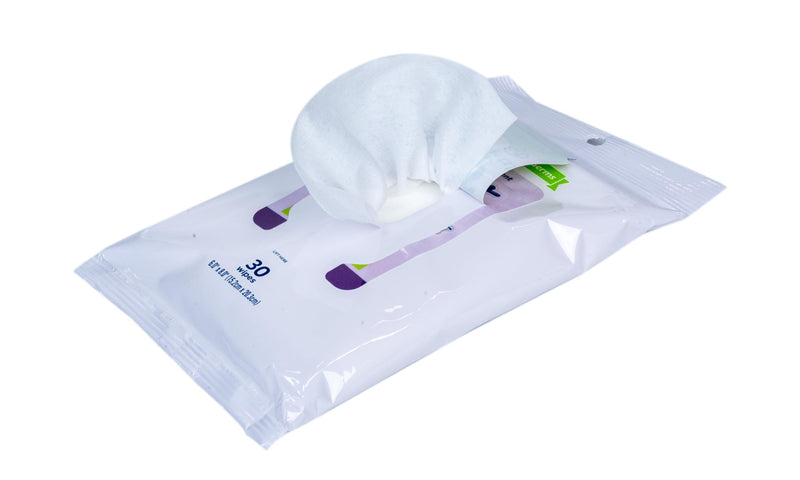Wet Ones for Pets Antibacterial Calming Wipes with Chamomile, 30ct, Calming Lavender Scent | Dog Cleaning Wipes, Durable Disposable Dog Wipes for Paws, Scented Dog Wipes 30 Count (Pack of 1) - BeesActive Australia