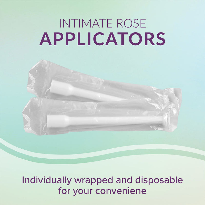 Intimate Rose 15 Count Vaginal Suppository Applicator - Fits Most Boric Acid Suppositories & Vaginal Suppository - Individually Wrapped Suppository Applicators from 15 Count (Pack of 15) - BeesActive Australia