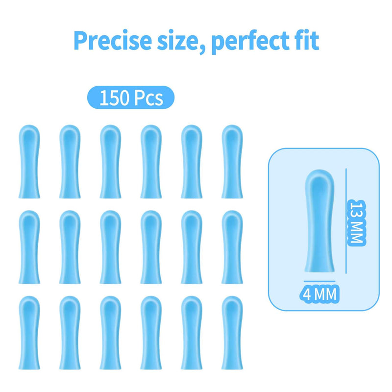 150 Pieces Ear Cleaner Tips Compatible with bebird Replacement Tips Ear (Blue) 150 Pcs Blue - BeesActive Australia