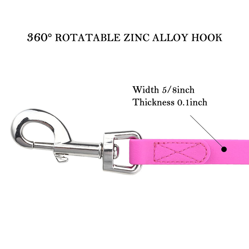 Waterproof Long Leash Durable Dog Recall Training Lead Great for Outdoor Hiking, Training, Yard, Beach and Swimming (Purple, 30ft) Purple - BeesActive Australia