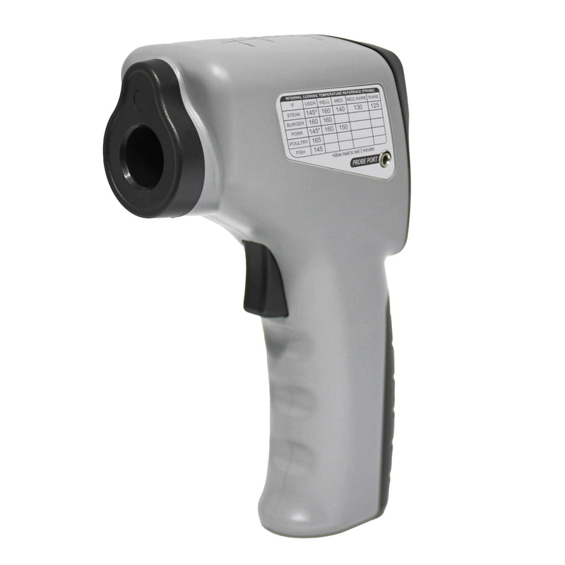 Escali Infrared Surface and Probe Digital Thermometer 40-inches Plug-in Probe, Two-in-One Adjustable Temperature Alert Handheld