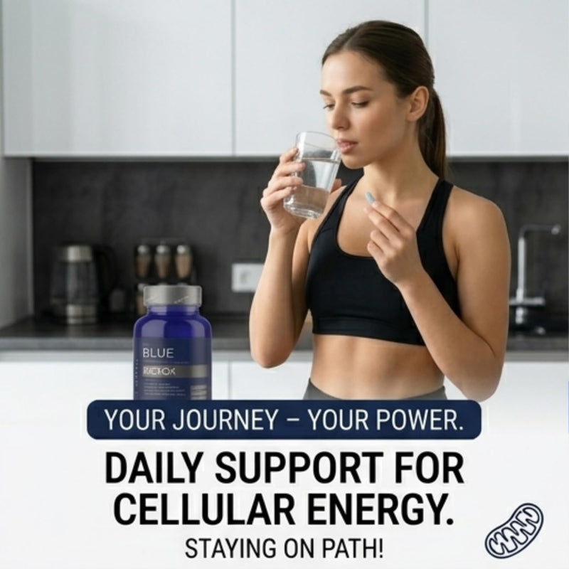 aromel Blue Detox | Advanced Cellular Performance & Detoxification Formula | Infused with USP Grade Methylene Blue, Zeolite Clinoptilolite, NAC, Glycine, and Vitamin B3 (Niacinamide) | 60 Capsules