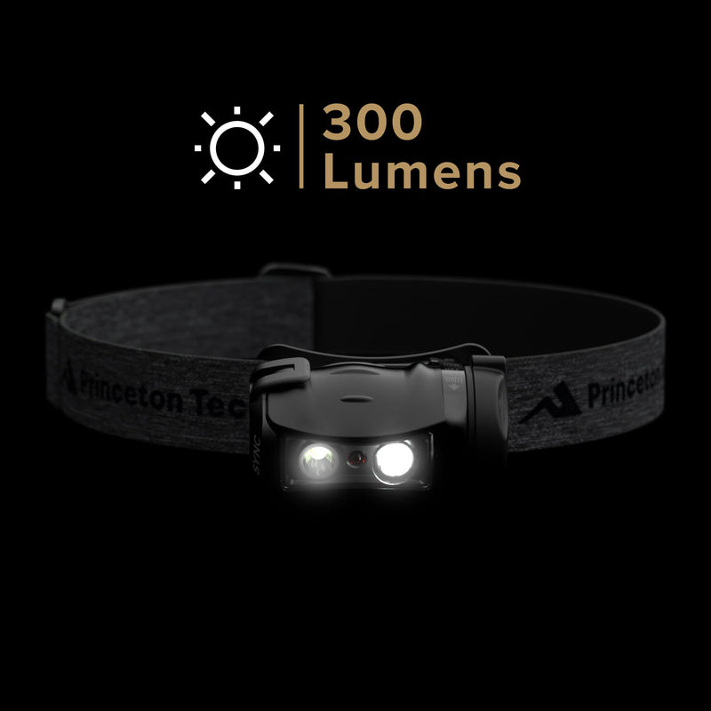 Princeton Tec Sync LED Headlamp 300 Lumens Black