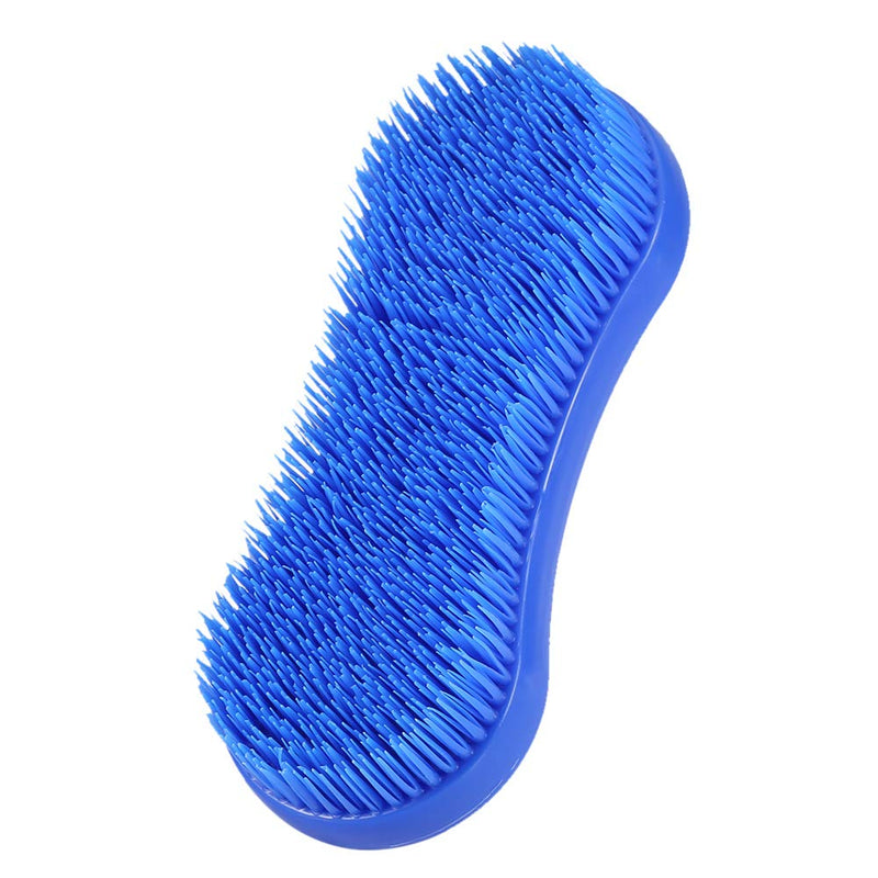 Horse Grooming Brush, Hippo Brush Professional Plastic Curry Comb for Horses Grooming Care (Random Color) - BeesActive Australia