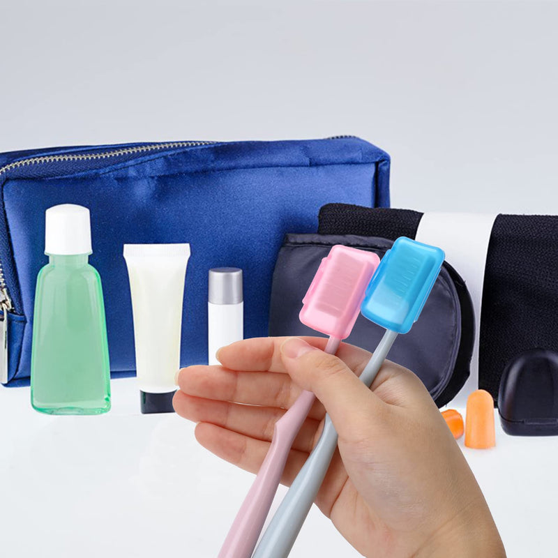 5 Pcs Toothbrush Cover Toothbrush Covers Caps Portable Toothbrush Head Case Cover Travel Toothbrush Head Holder for Home Office Hotel Outdoor - BeesActive Australia