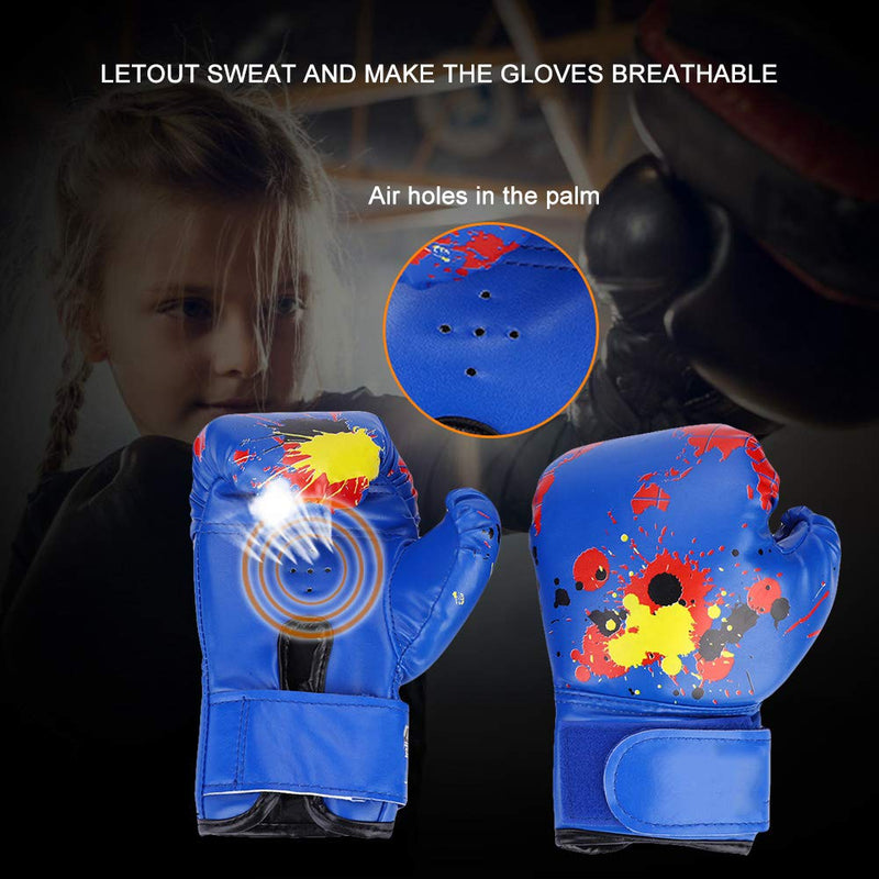 Yctze Training Punch Mitts Boxing Gloves for Baby Girls and Boys, Suitable for Kids Age 0-6 Months and 1-2 Years - Blue #01
