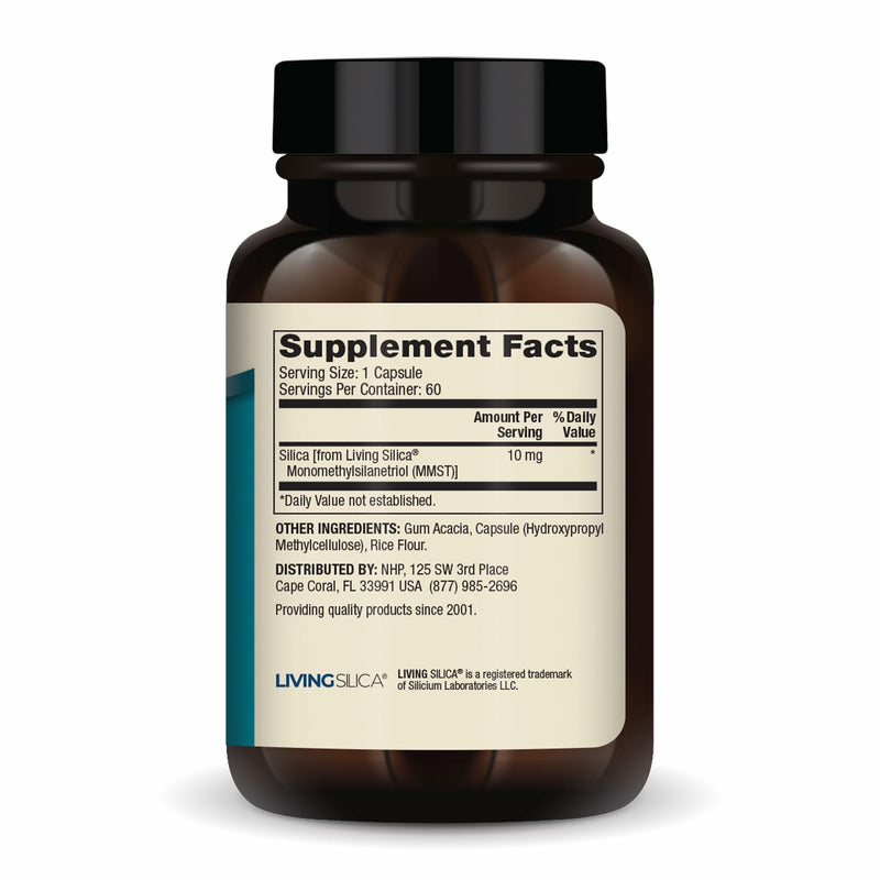 Dr. Mercola Silica Collagen Builder, 60 Capsules (60 Servings) | Plant-Based Silica Supplement to Support Skin, Hair, Nail, and Bone Health, Non-GMO, Gluten-Free, and Soy-Free 60 Count (Pack of 1)