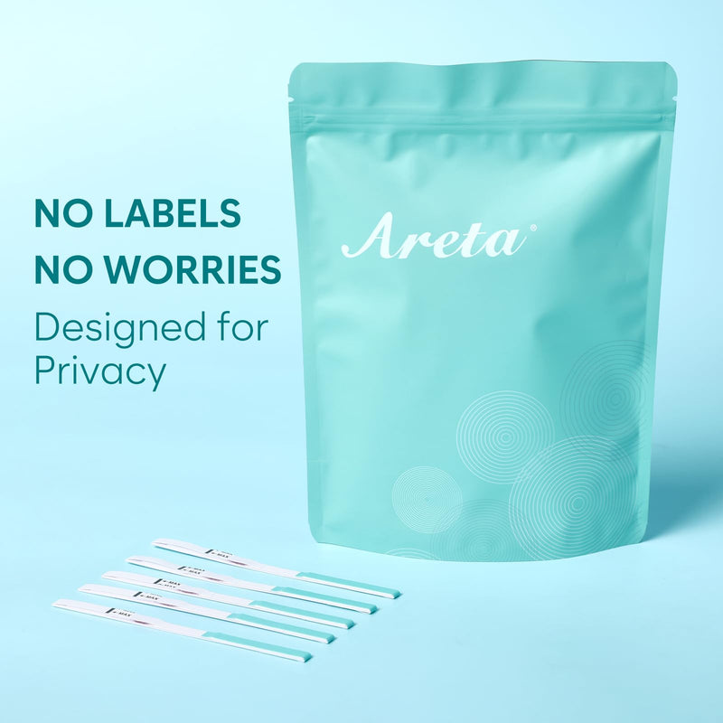 Areta 120 Ovulation Test Strips Kit: Accurate & Reliable for Women | Fast & Convenient Fertility Tracking | High Accuracy Ovulation Test Kit, Blue LH 120 - BeesActive Australia