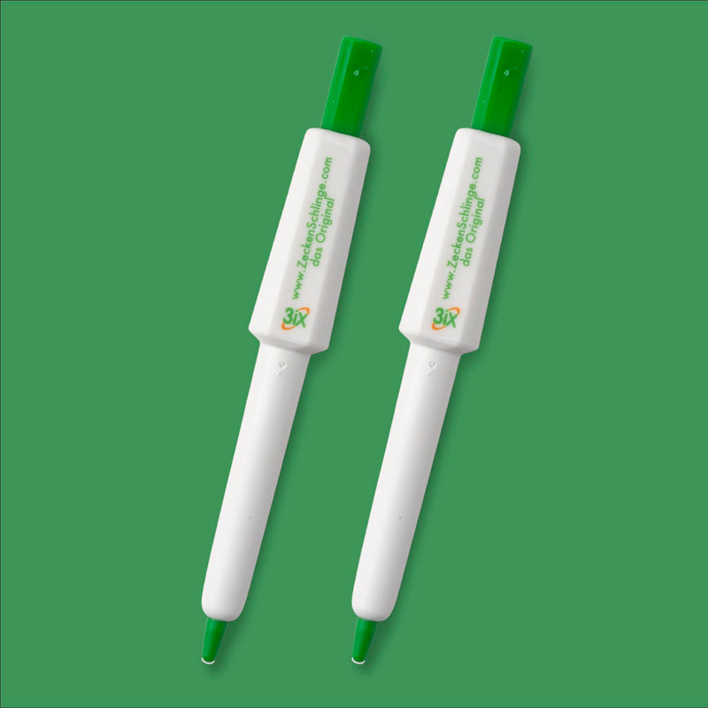 3iX tick snare - pack of 2, reliable method for tick removal | Tick thrower, tick tweezers, tick removal pen, tick tweezers - BeesActive Australia