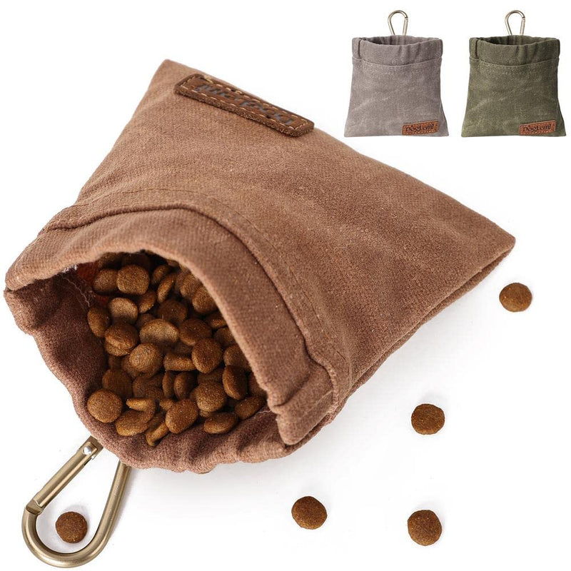Dog Treat Bag, Puppy Dog Training Pouch Hands-Free Training Dog Treat Pouch, Includes Carabiner, for Pet Puppy Travel or Outdoor Use (Green) Green - BeesActive Australia
